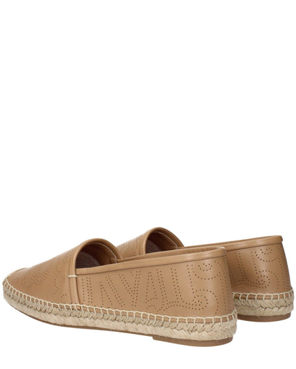 Max Mara Brown Leather Espadrilles