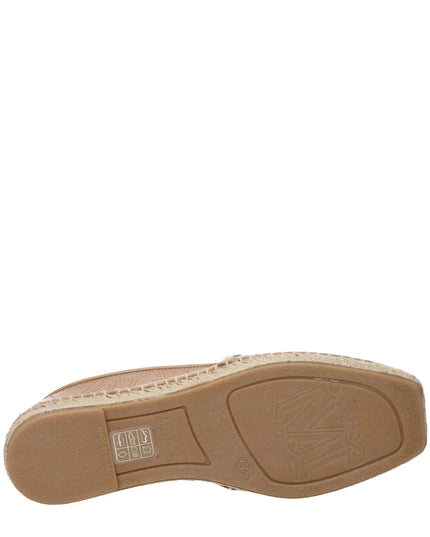 Max Mara Brown Leather Espadrilles