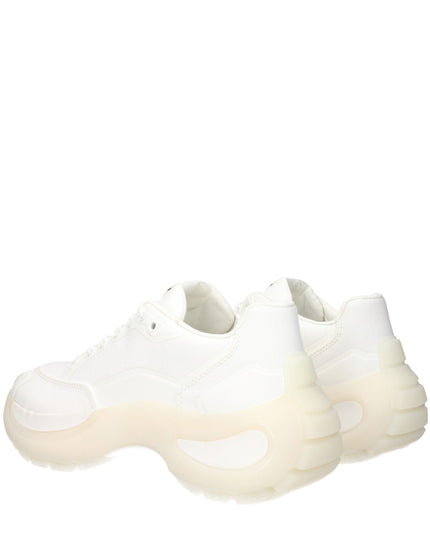 Max Mara White Fabric Chunky Sneakers