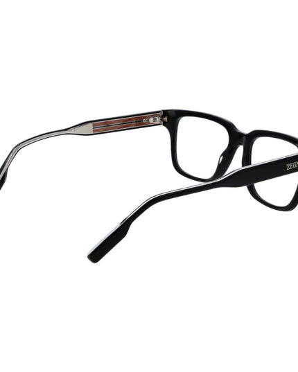 Ermenegildo Zegna Black Acetate Glasses (Frames)