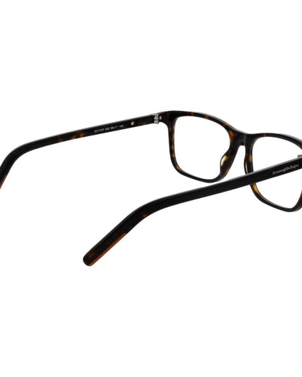 Ermenegildo Zegna Brown Acetate Glasses (Frames)