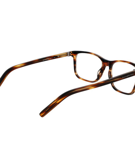 Ermenegildo Zegna Brown Acetate Glasses (Frames)