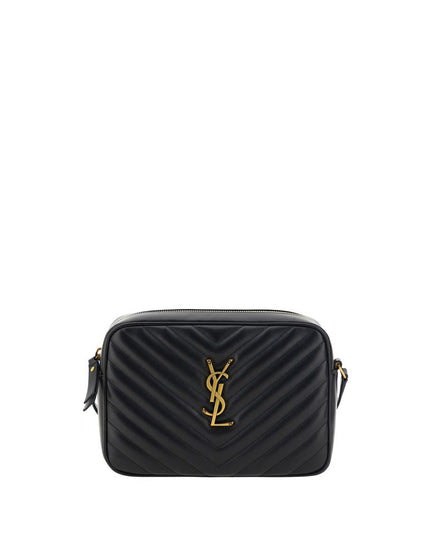 Saint Laurent Black Calf Leather Bos Taurus Shoulder Bag