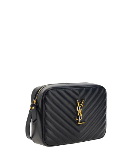 Saint Laurent Black Calf Leather Bos Taurus Shoulder Bag