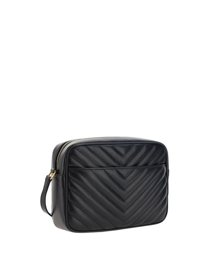 Saint Laurent Black Calf Leather Bos Taurus Shoulder Bag