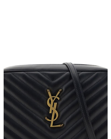 Saint Laurent Black Calf Leather Bos Taurus Shoulder Bag