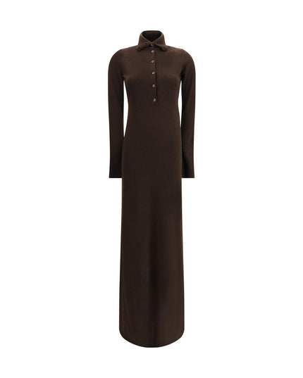 Tom Ford Brown Cashmere Casual Dress