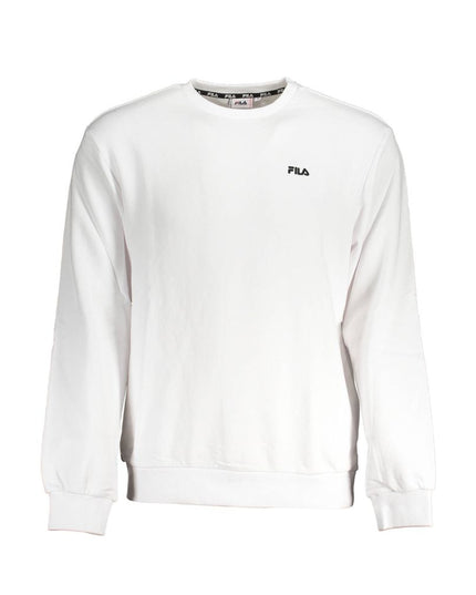 Fila White Cotton Men Sweater