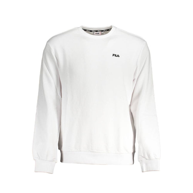 Fila White Cotton Men Sweater