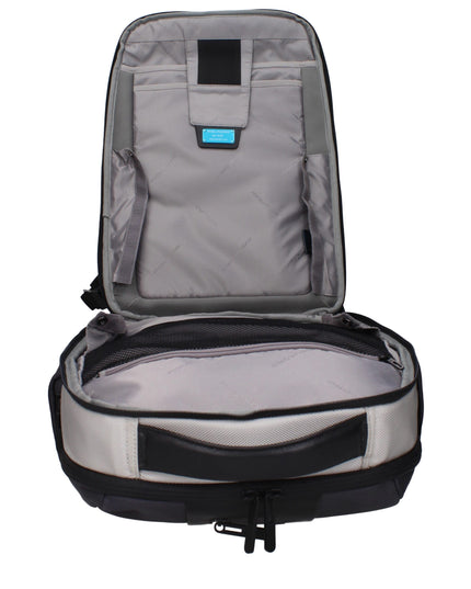 Piquadro Gray Nylon Backpack