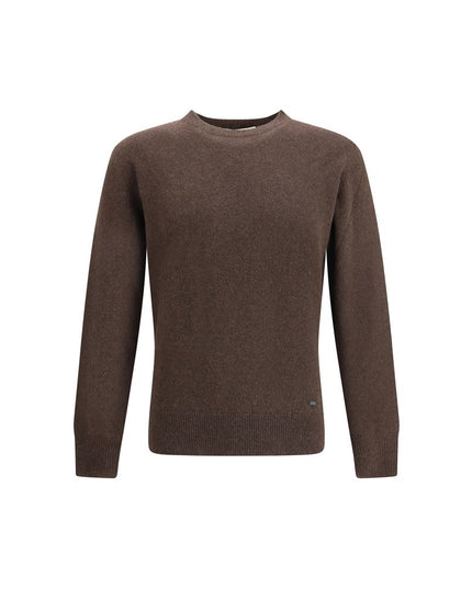 Brooksfield Brown Alpaca Vicugna Pacos Sweatshirt