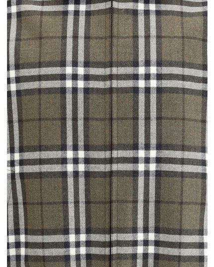 Burberry Green Wool Bomber