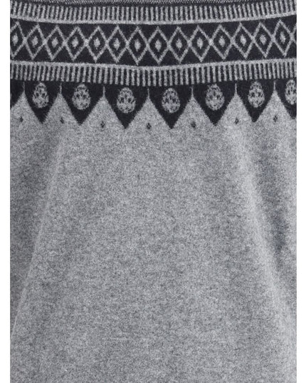 Alexander McQueen Gray Wool Sweatshirt