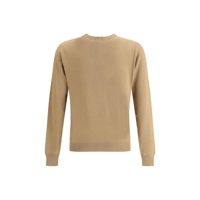 Fendi Beige Fleece Wool Sweatshirt