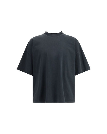Haikure Black Cotton T-Shirt