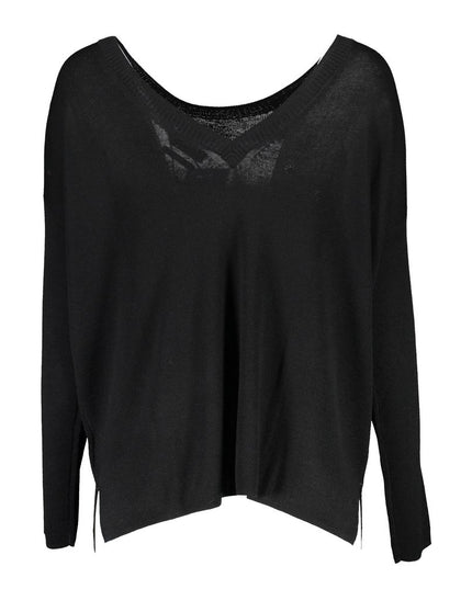 Gant Black Wool Sweater