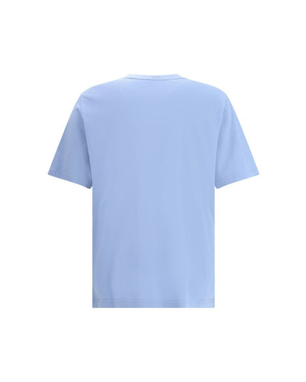 Maison Kitsuné Light Blue Cotton T-Shirt