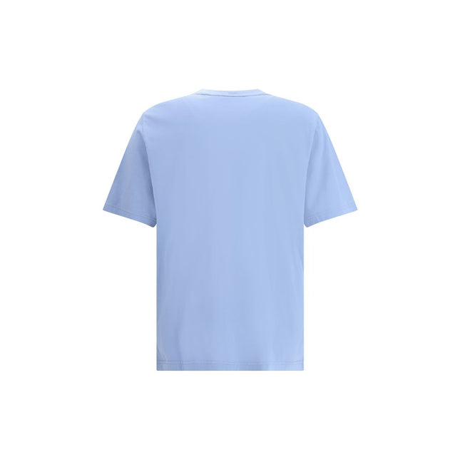 Maison Kitsuné Light Blue Cotton T-Shirt