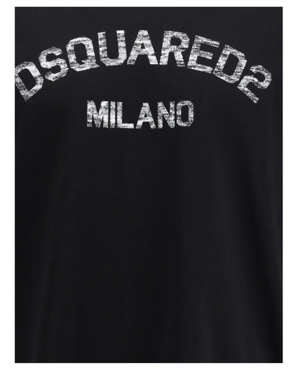 Dsquared² Black Cotton T-Shirt
