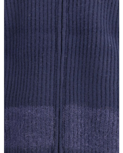 Dsquared² Blue Wool Cardigan