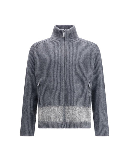 Dsquared² Gray Wool Cardigan