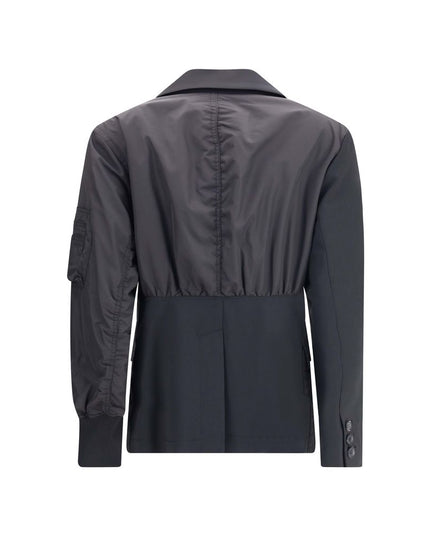 Undercover Black Polyester Bomber
