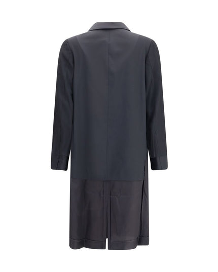 Undercover Black Polyester Coat