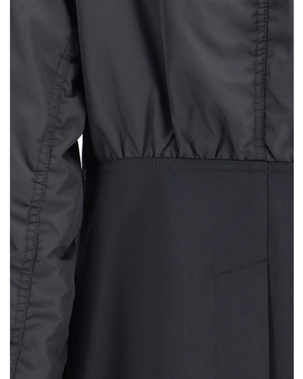 Undercover Black Polyester Bomber