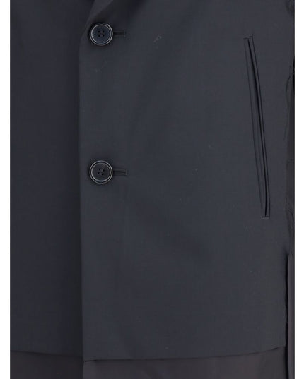 Undercover Black Polyester Coat
