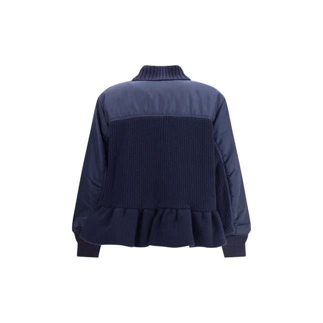 Undercover Blue Wool Bomber