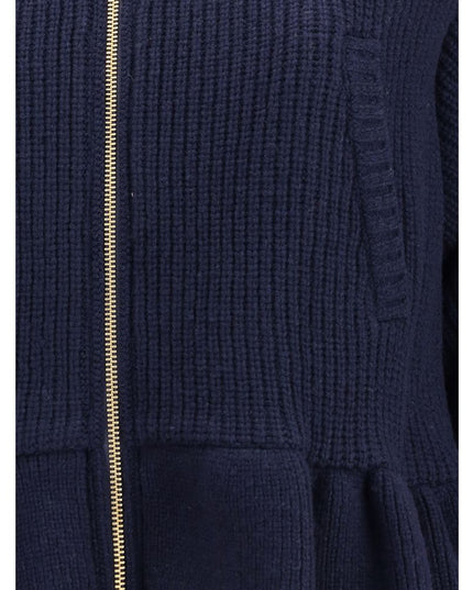 Undercover Blue Wool Bomber