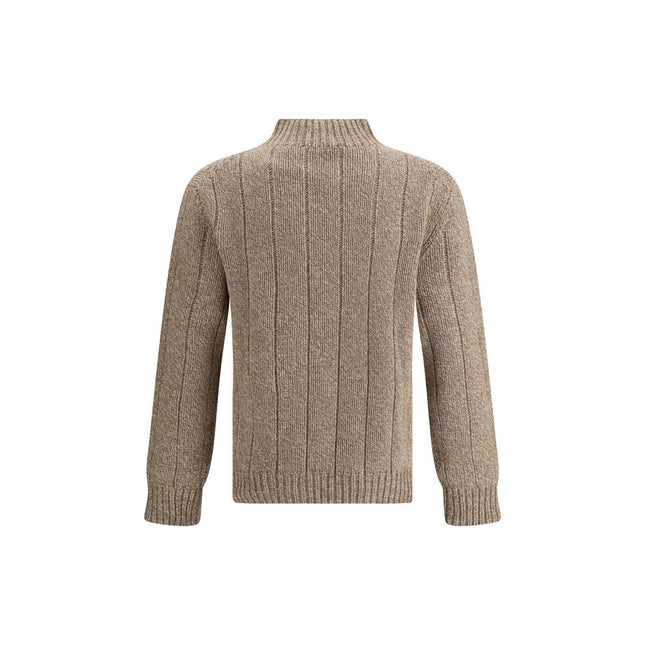Brooksfield Beige Wool Sweatshirt