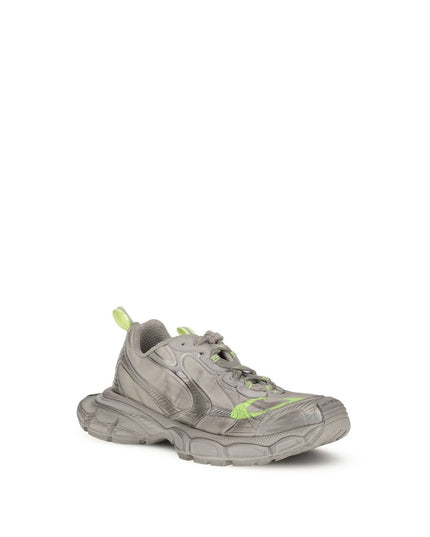 Balenciaga Gray Polyester Athletic Sneakers