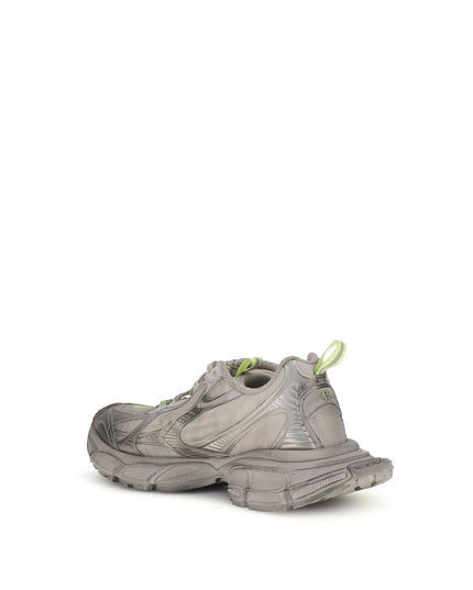 Balenciaga Gray Polyester Athletic Sneakers