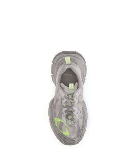 Balenciaga Gray Polyester Athletic Sneakers