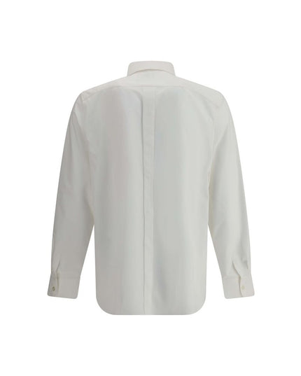 Saint Laurent White Cotton Dress Shirt