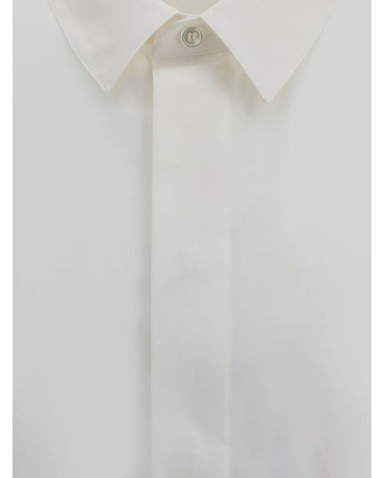 Saint Laurent White Cotton Dress Shirt