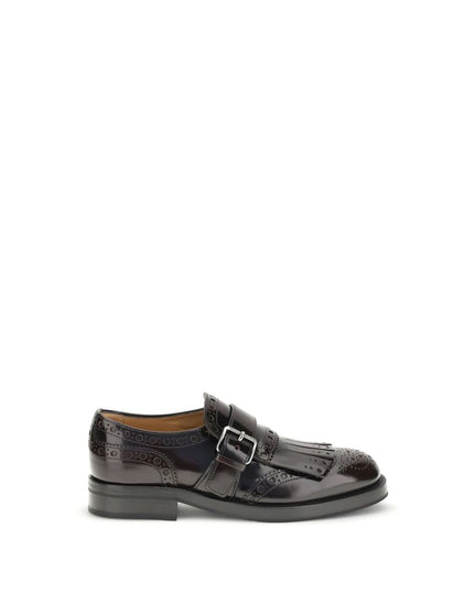 Church's Buckle Monk Strap Laced Shoes