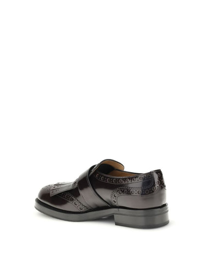 Church's Buckle Monk Strap Laced Shoes