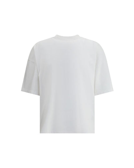 Haikure White Cotton T-Shirt