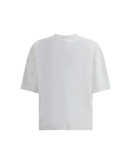 Haikure White Cotton T-Shirt