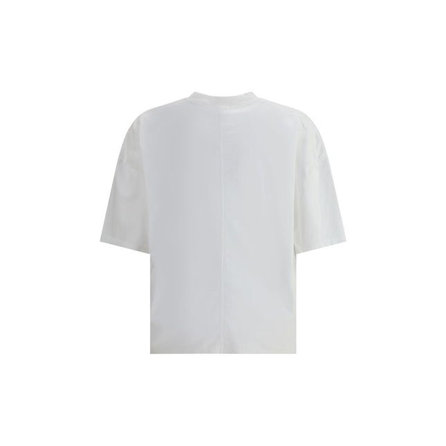 Haikure White Cotton T-Shirt