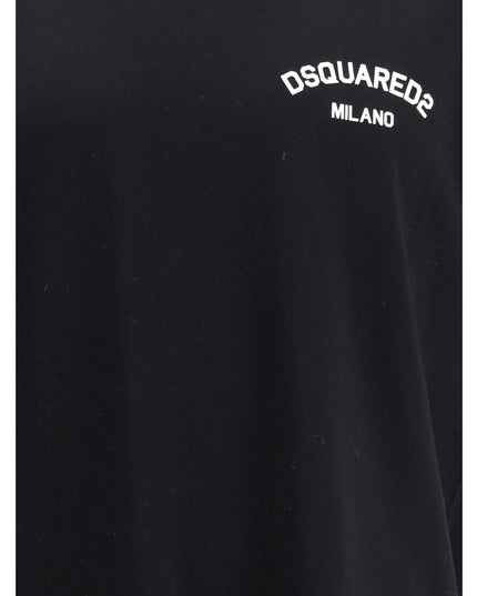 Dsquared² Black Cotton T-Shirt
