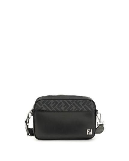 Fendi Black Leather Shoulder Bag
