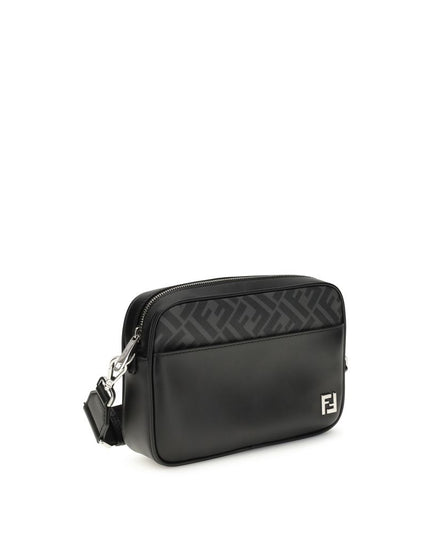 Fendi Black Leather Shoulder Bag
