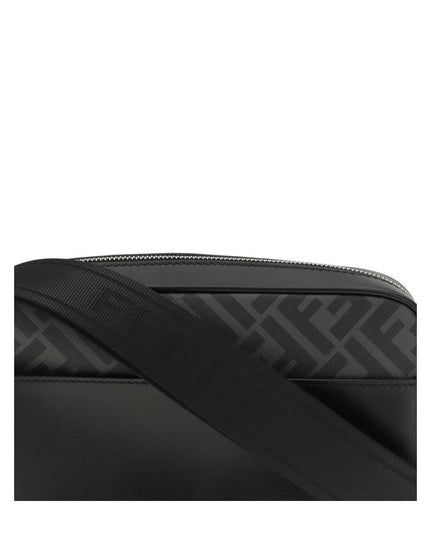 Fendi Black Leather Shoulder Bag