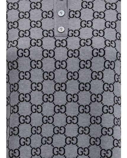 Gucci Gray Wool Casual Dress