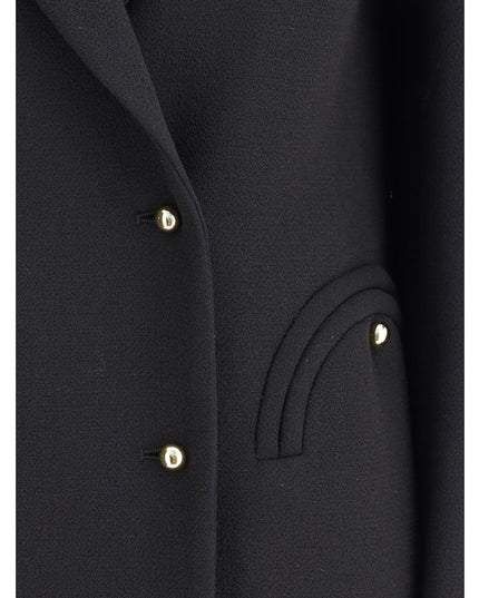 Blazé Milano Black Fleece Wool Blazer