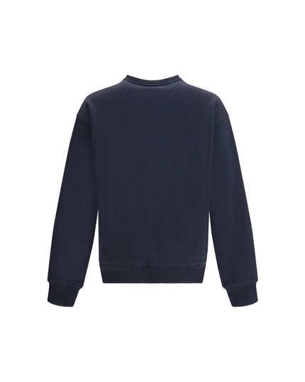 Dolce & Gabbana Blue Cotton Sweatshirt