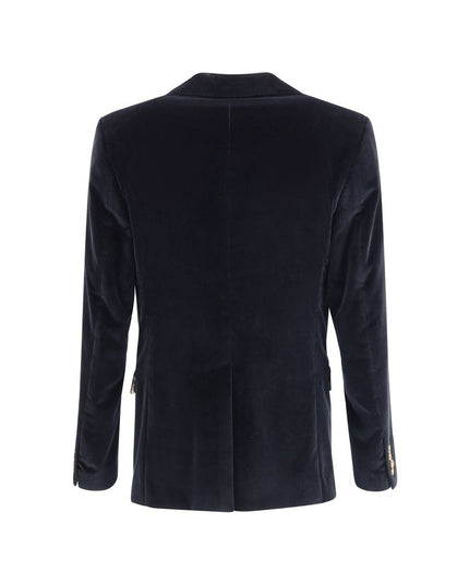 Dolce & Gabbana Black Cotton Blazer